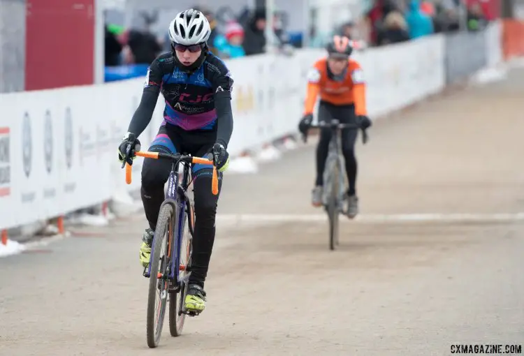 Luke Feuerhelm, Junior 13-14 Men, 2017 Cyclocross National Championships. © A. Yee / Cyclocross Magazine