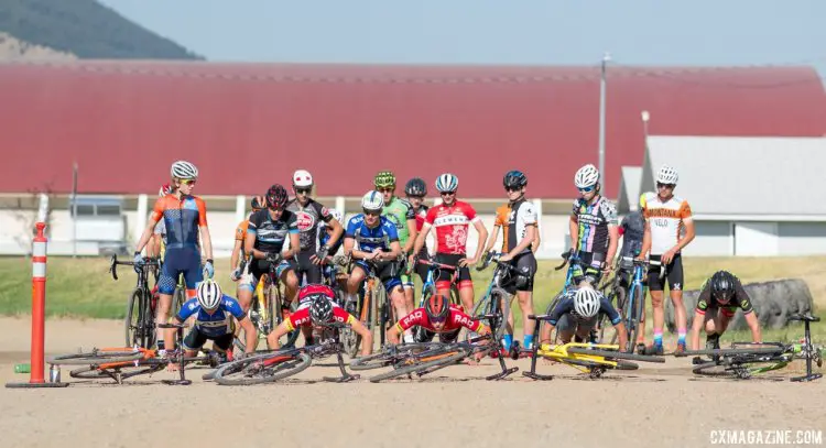 Start Drills at 2017 Montana Cross Camp