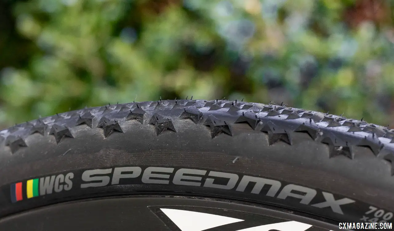 Ritchey's new tubeless 40mm Speedmax semi-slick cyclocross/gravel tire. © Cyclocross Magazine