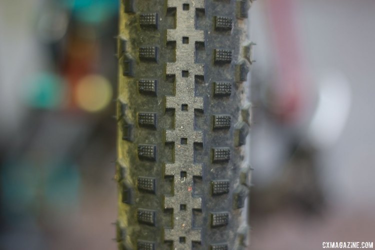 Soma Fabrications new 700 x 50 Cazadero tubeless gravel tire is a high-volume version of the Editors' Choice-winning 42mm version. © Cyclocross Magazine