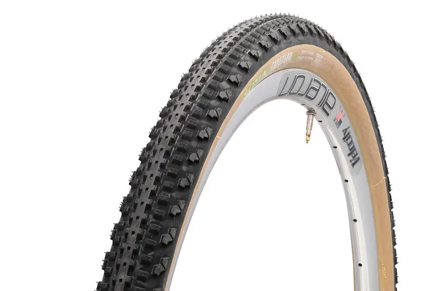 Soma Fabrications new 700 x 50 Cazadero tubeless gravel tire comes in skinwall or blackwall, but unlike the 42mm version, is officially tubeless. photo: courtesy