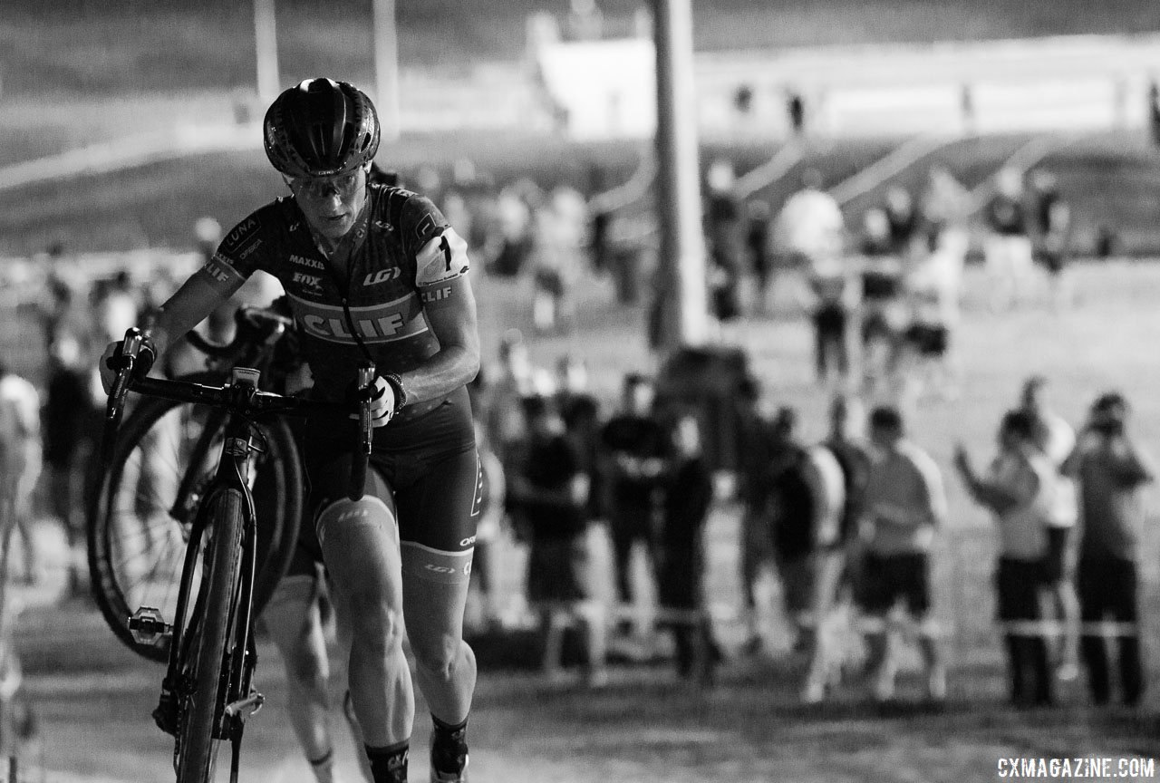 Katerina Nash is back looking for her first RenoCross win. 2017 CrossVegas, Elite Women. © A. Yee / Cyclocross Magazine