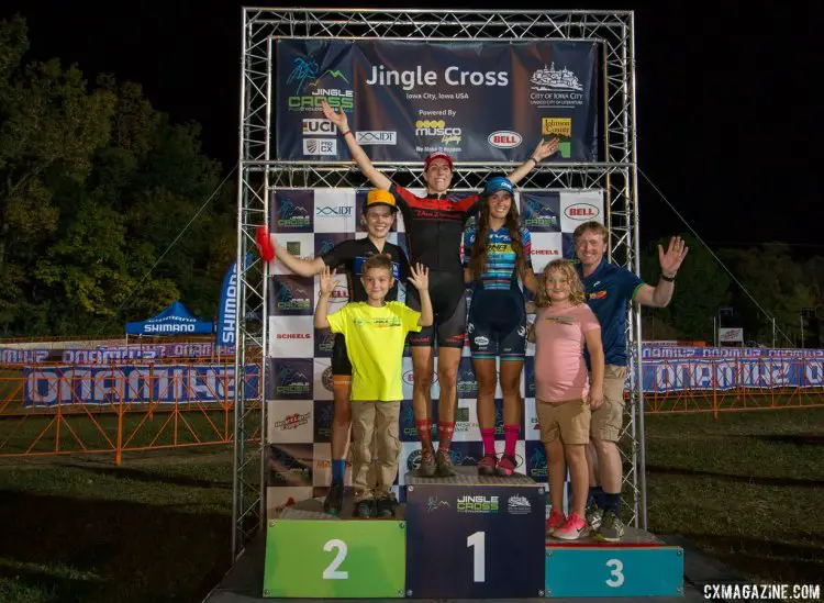 2017 Jingle Cross Day 2 UCI C2, Elite Women. (Saturday Night) © A. Yee / Cyclocross Magazine