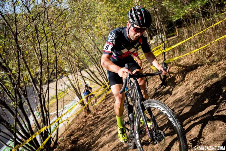 Tobin Ortenblad was an early animator. 2017 Trek CX Cup, Friday UCI C2. © J. Curtes / Cyclocross Magazine