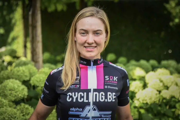 Elle Anderson, Cycling.be - Alpha Motorhomes Ladies team announcement. photo: courtesy