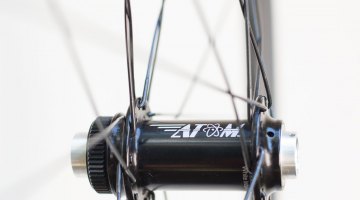 Atom Composites CR38 carbon tubular wheelset. © Cyclocross Magazine