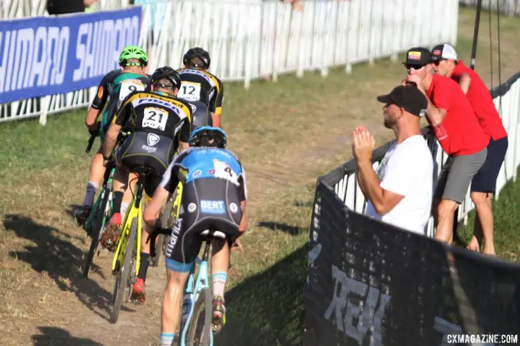 2017 World Cup Waterloo Men. © D. Mable / Cyclocross Magazine