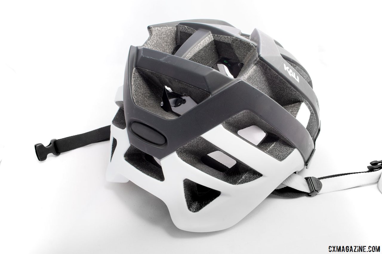 If you wear a helmet for head protection, the Kali Protectives Interceptor helmet offers quite a bit out back, all while weighing just 360g for an L/XL size. © Cyclocross Magazine