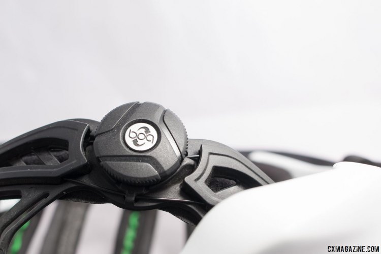 Kali Protectives Interceptor helmet relies on Boa dials for fit. There's just two sizes of helmets, but lots of adjustability. © Cyclocross Magazine