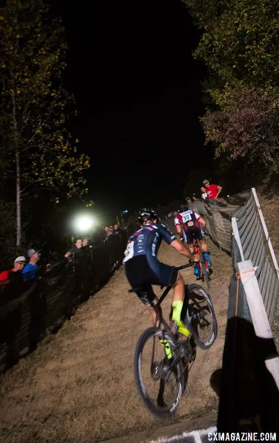 2017 Jingle Cross Day 1 UCI C1, Elite Men. (Friday Night) © A. Yee / Cyclocross Magazine
