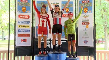 The 2071 Rochester C1 Elite Women's podium