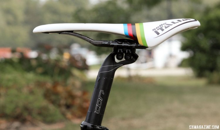 Sanne Cant's World Cup Waterloo-winning Stevens Super Prestige cyclocross bike. © Z. Schuster / Cyclocross Magazine