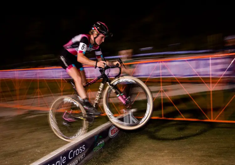 2017 Jingle Cross Day 1 UCI C1, Elite Women. (Friday Night) © A. Yee / Cyclocross Magazine