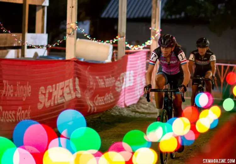 2017 Jingle Cross Day 1 UCI C1, Elite Women. (Friday Night) © A. Yee / Cyclocross Magazine