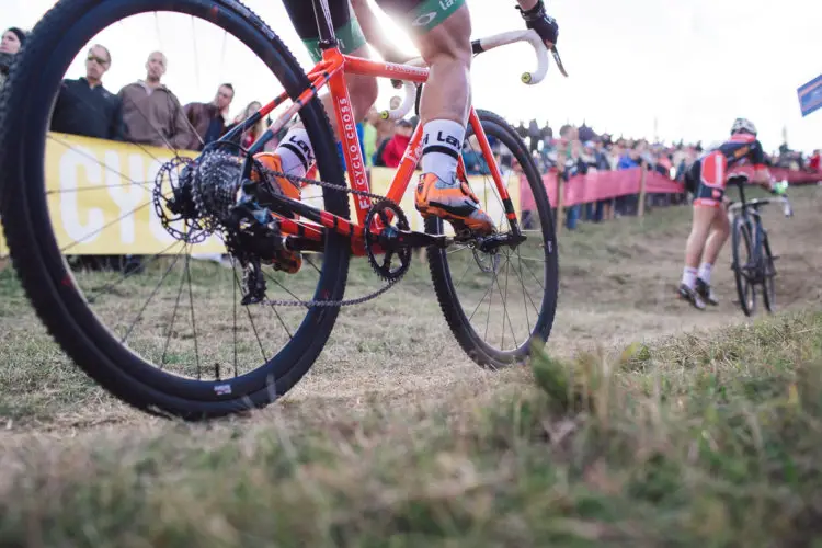 A close look at the stress the sport puts on equipment. Cyclocross DVV Verzekeringen Trofee #1 - Ronse, BEL. © B. Hamvas / cyclephotos.co.uk