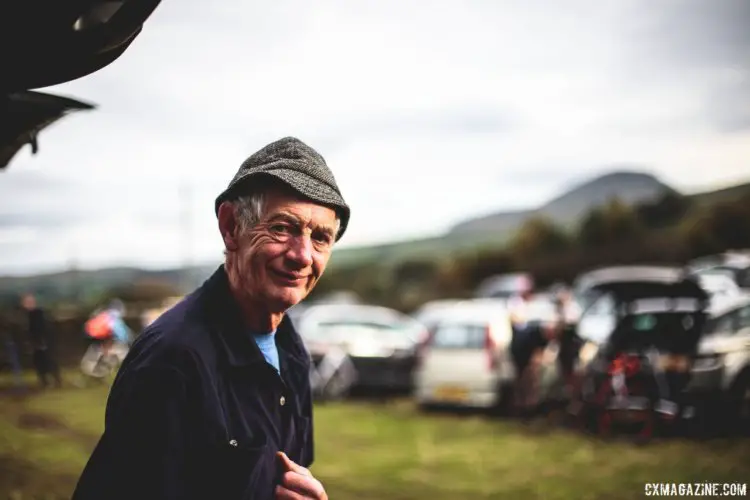 The 3 Peaks race has age groups all the way up to 80+. The Pen-y-ghent peak is in the background. 2017 Three Peaks Cyclocross. © D. Monaghan / Cyclocross Magazine