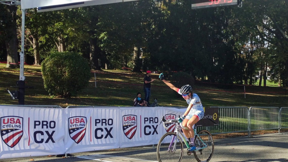 Samantha Runnels took the win on Day 1 of the 2017 HPCX. photo: Jesus Rivera