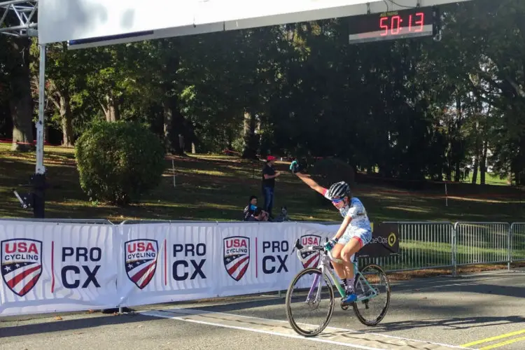 Samantha Runnels took the win on Day 1 of the 2017 HPCX. photo: Jesus Rivera