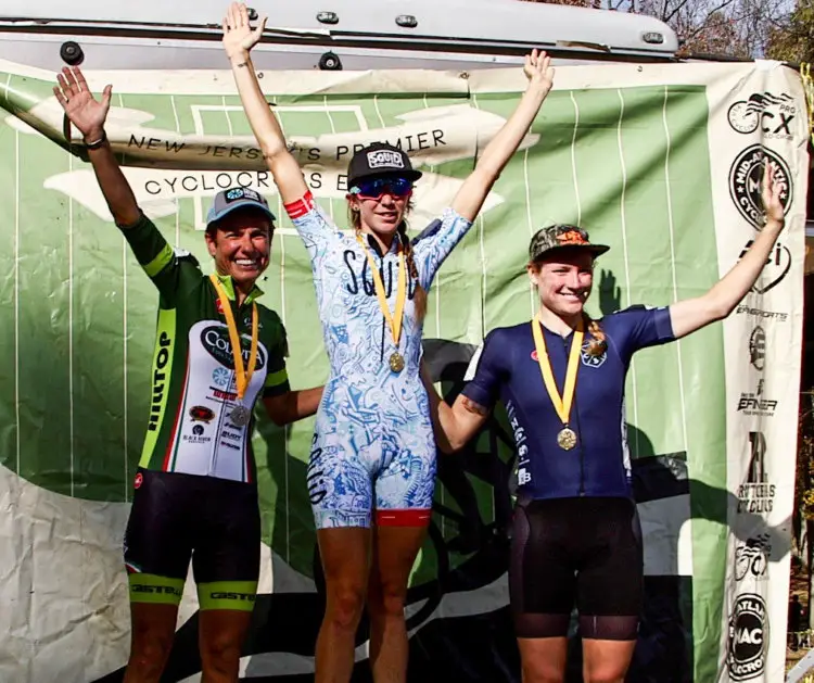 2017 HPCX Day 1 Podium: Samantha Runnels, Stacey Barbossa and Lily Williams. photo: Lou Horvath