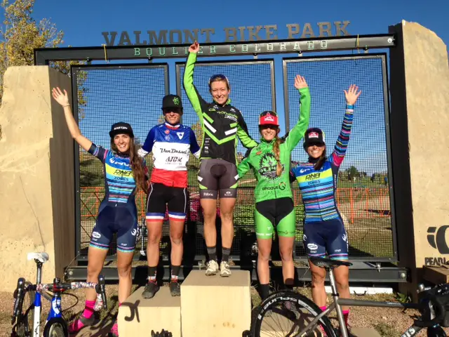 2017 US Open of Cyclocross podium © B. Lee