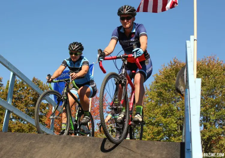 Flyover Silver Creek featured, not surprisingly, a flyover. 2017 Flyover Silver Creek. © Z. Schuster / Cyclocross Magazine