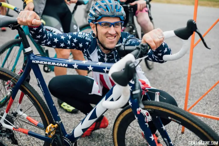 A look at Adam Myerson's National Championship Kindhuman. 2017 KMC Cross Fest Day 1 (Friday) © J. Curtes / Cyclocross Magazine