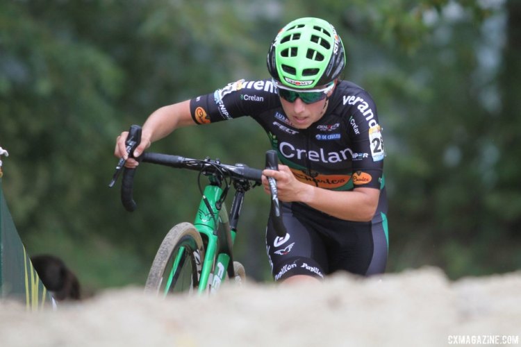 Maud Kaptheijns rolled to victory at Koksijde Sunday. © B. Hazen / Cyclocross Magazine