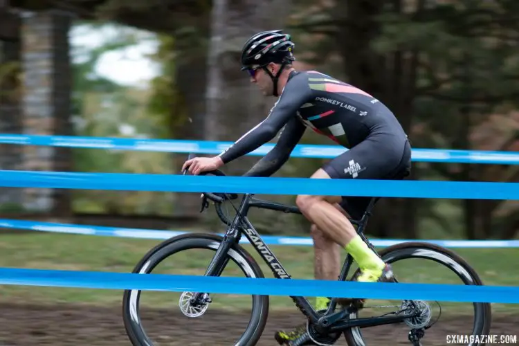 Ortenblad spent much of the race looking down, searching for answers as to his bad day. 2017 Cincinnati Cyclocross, Elite Men, Day 1. © Cyclocross Magazine