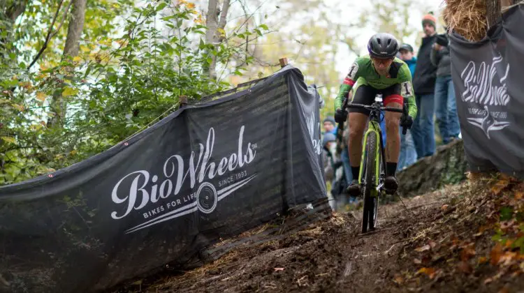 Riding her own race was the key to her win, Keough said. Elite Women, 2017 Cincinnati Cyclocross, Day 1. © Cyclocross Magazine