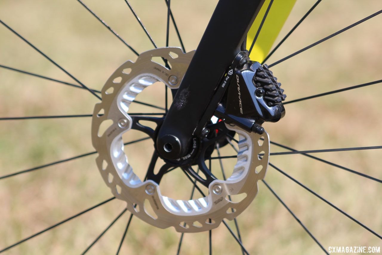 Cyclocross disc clearance