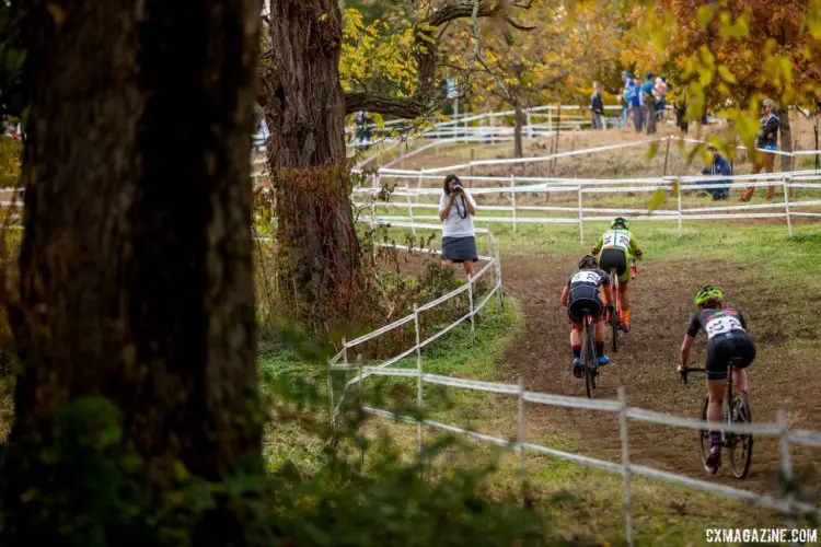 Saturday's course at Joe Creason Park was still heavy even though the sun was out. 2017 Derby City Cup. © D. Perker / Cyclocross Magazine