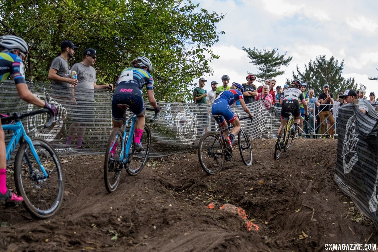 Corners and sections change every lap. Be patient and roll with the punches. 2017 Pan-American Championships. © D. Perker / Cyclocross Magazine