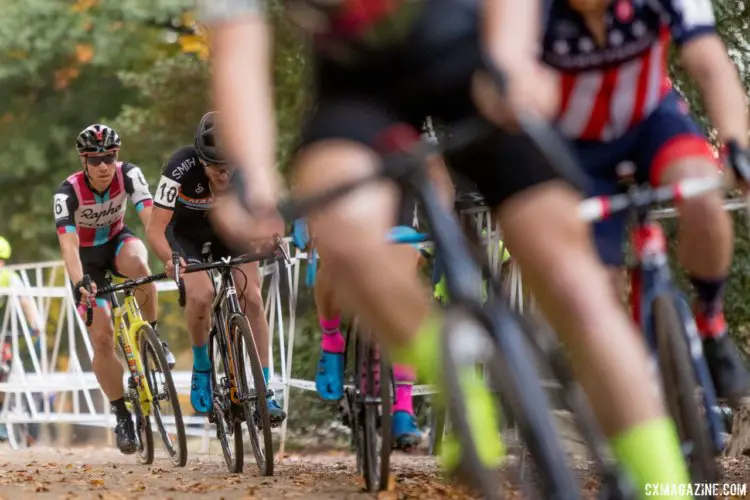 Tobin Ortenblad got out to a hot start on Sunday. 2017 Pan-American Championships. © D. Perker / Cyclocross Magazine