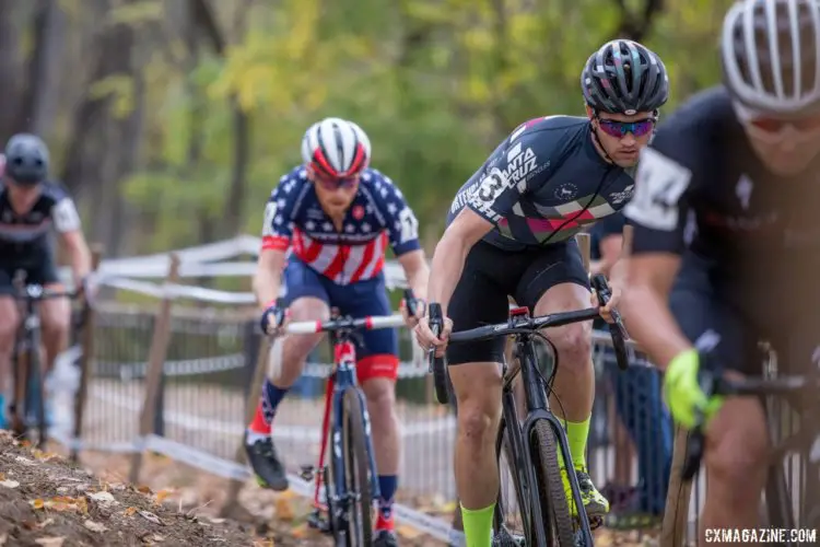 Stephen Hyde was out to prove he had the right moves at the 2017 Pan-American Championships. © D. Perker / Cyclocross Magazine