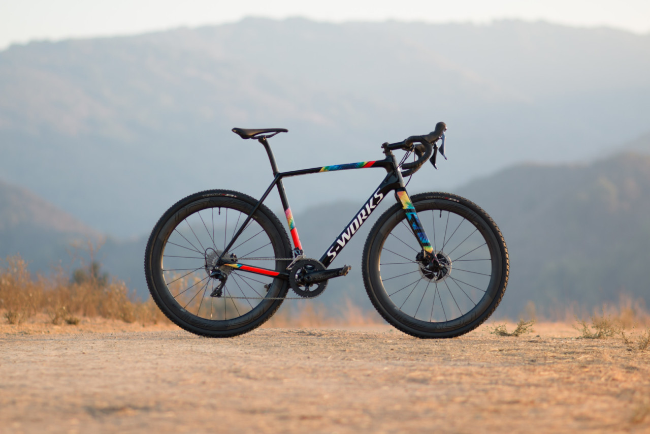 2018 $7,500 Specialized S-Works CruX cyclocross bike, with Shimano Dura-Ace 9100, isn't perfect, but the frame certainly makes its case for being the foundation of one of the best cyclocross race bikes we've tested. © Cyclocross Magazine