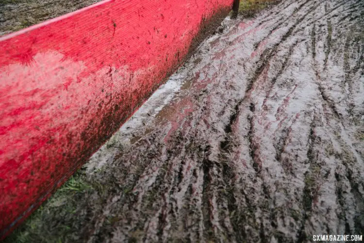Mud. 2017 World Cup Zeven Course Inspection. © J. Curtes / Cyclocross Magazine