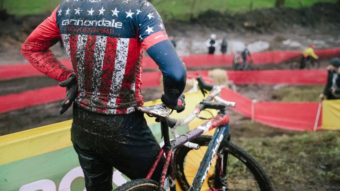 Checking out one of the descents. 2017 World Cup Zeven Course Inspection. © J. Curtes / Cyclocross Magazine