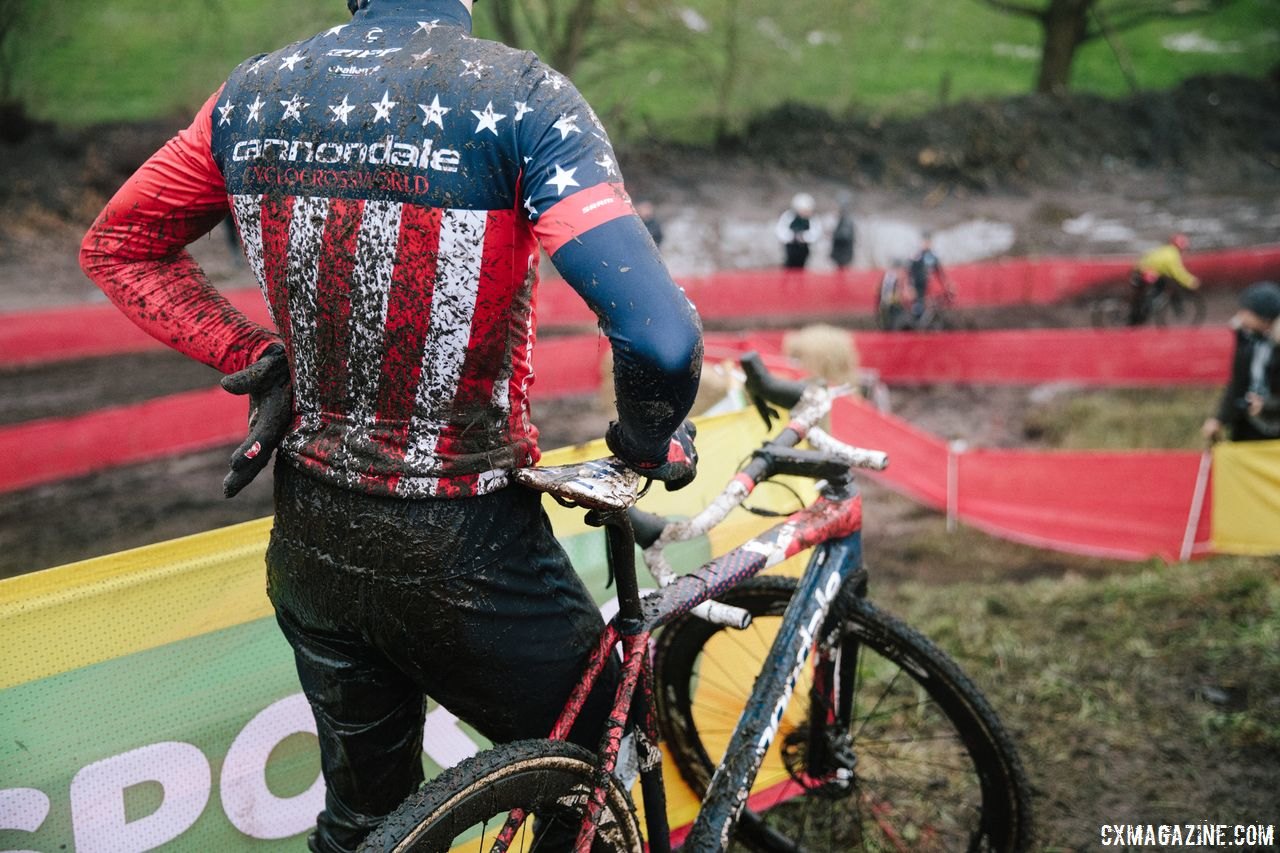 Conscious riders focus on where they can improve. 2017 World Cup Zeven Course Inspection. © J. Curtes / Cyclocross Magazine