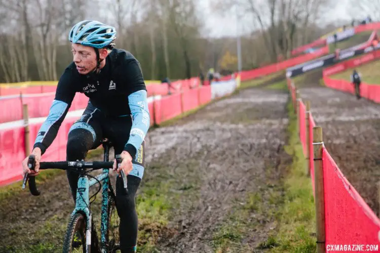The course at Zeven will be muddy. 2017 World Cup Zeven Course Inspection. © J. Curtes / Cyclocross Magazine