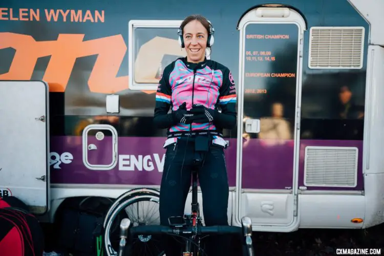 Helen Wyman has been on a roll, and has much to smile about. Elite Women, 2017 Zeven UCI Cyclocross World Cup. © J. Curtes / Cyclocross Magazine