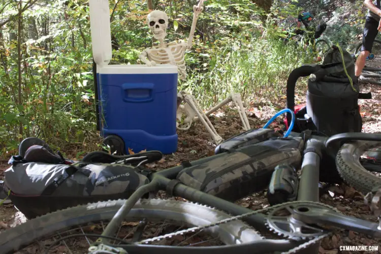 Your author after three days of the Asheville Ramble Ride. © Cyclocross Magazine