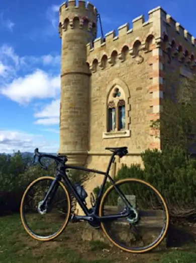 Old castles dot the landscape around Limoux.