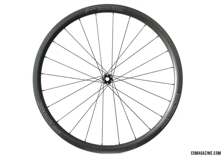 FSE (Filament Spin Evolution) EVO 35CD carbon tubeless clincher disc brake wheels. © Cyclocross Magazine