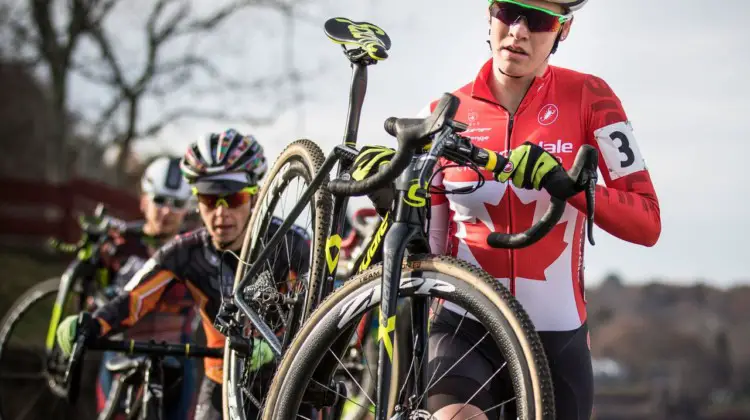 Ruby West led the way from early in the race on Saturday. 2017 NBX Gran Prix of 'Cross Day 1. photo: Angelica Dixon