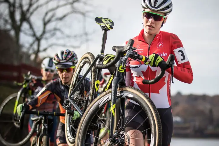 Ruby West led the way from early in the race on Saturday. 2017 NBX Gran Prix of 'Cross Day 1. photo: Angelica Dixon