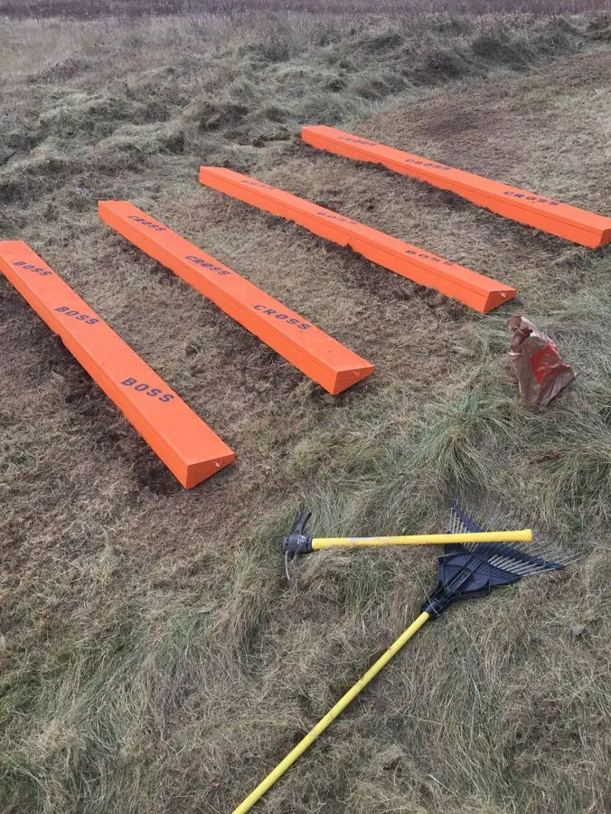 The Belgian steps are ready for Boss Cross. photo: courtesy