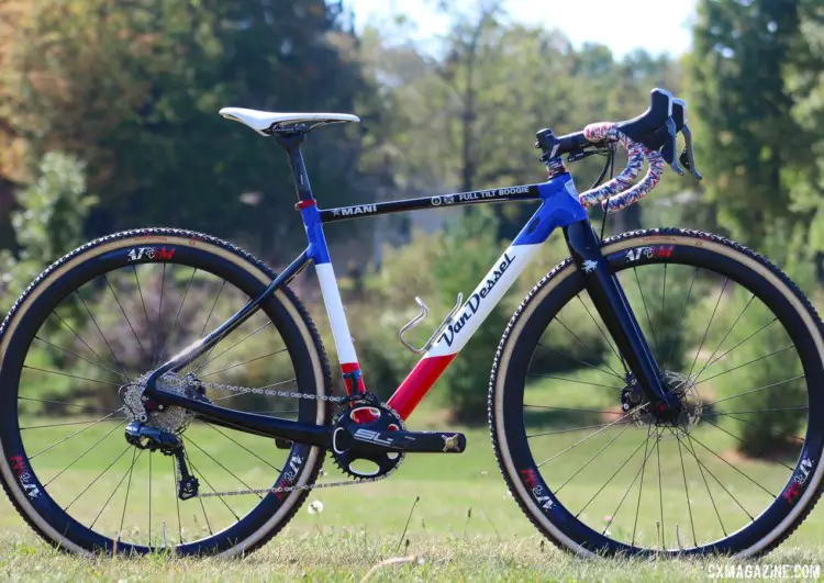 Caroline Mani's Van Dessel Full Tilt Boogie cyclocross bike. © A. Yee / Cyclocross Magazine