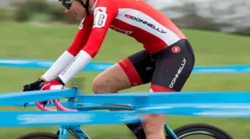 Donnelly Cycling's Laurel Rathburn on Day 2. Elite Women, 2017 Cincinnati Cyclocross, Day 2, Harbin Park. © Cyclocross Magazine