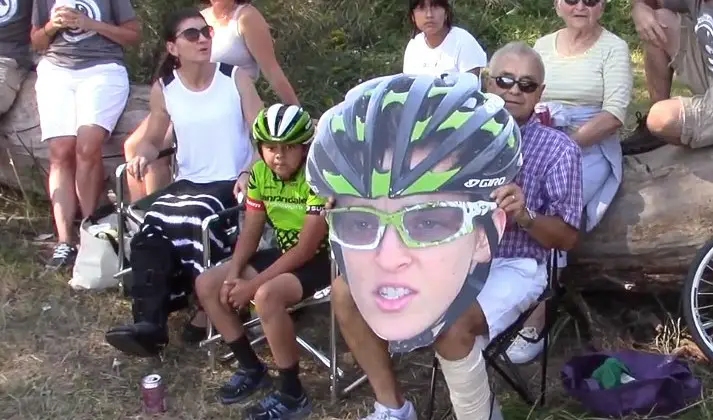 Kaitie Keough had an impressive cheering section in Waterloo.