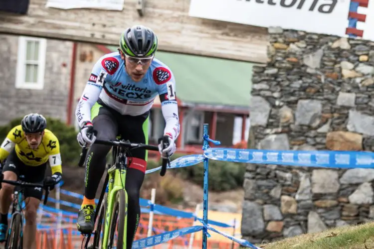 Curtis White led early and settled for third. 2017 NBX Gran Prix of 'Cross Day 2. photo: Angelica Dixon